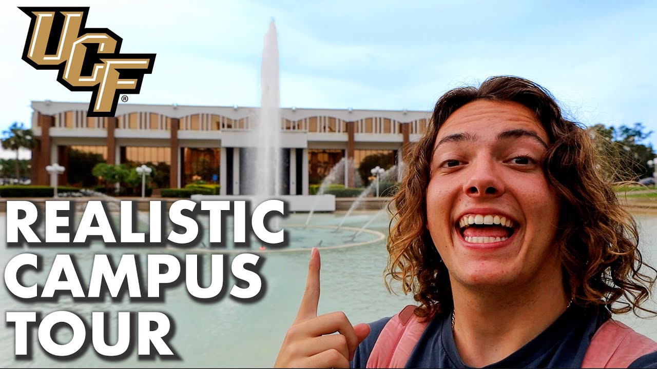 Showing Every Part of University of Central Florida In 8.09 Minutes | UCF Campus Tour