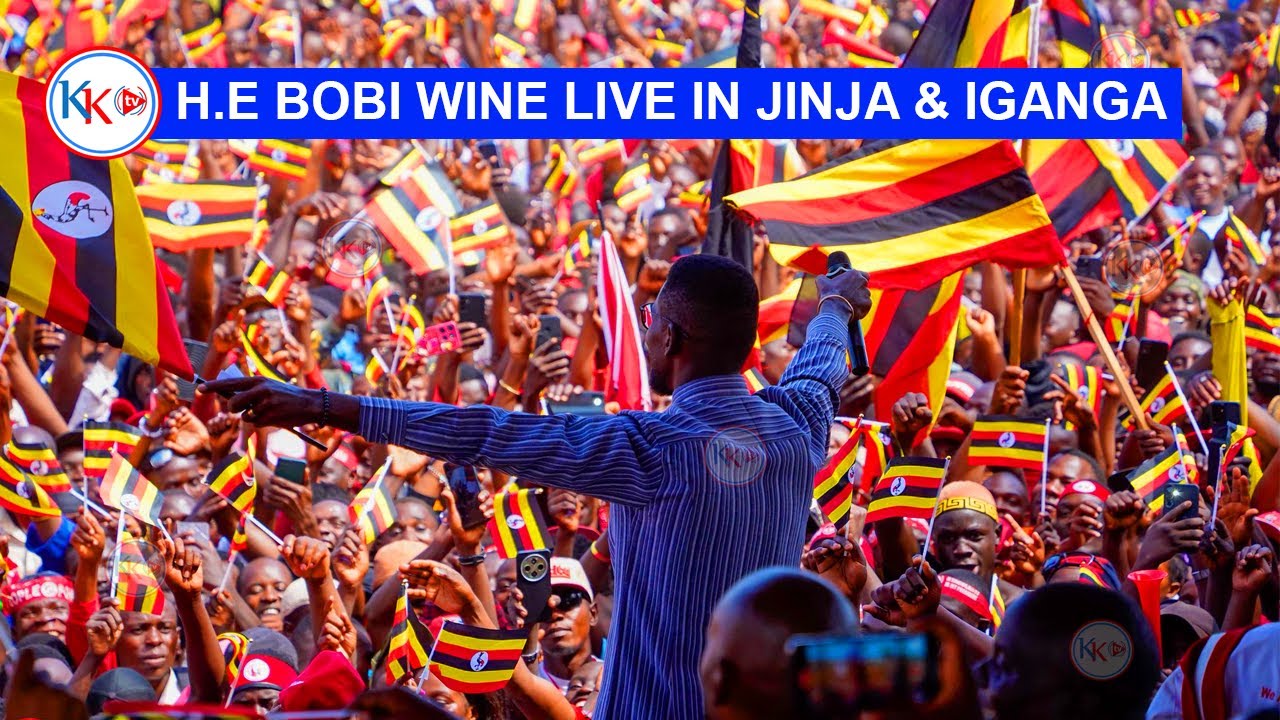 LIVE! H.E BOBI WINE LIVE IN JINJA CITY | IGANGA