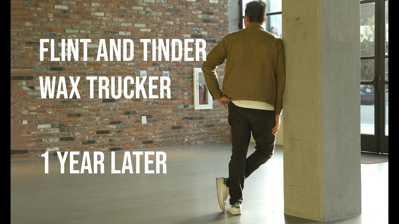 Flint And Tinder Waxed Trucker 1 year later - NOT SPONSORED