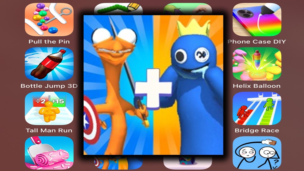Merge Monster Rainbow Friends &mdash; Прохождение / Геймплей в прямом эфире &mdash; Эпизод 1 &mdash; Игра для iOS и...