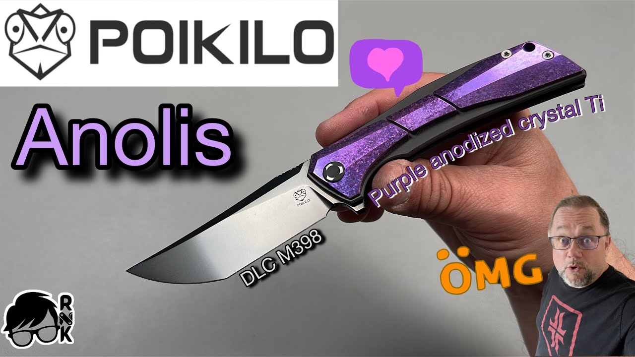 Perchance can Poikilo presented its most prominent knife yet? Oh, yeah… the Anolis is awesome!