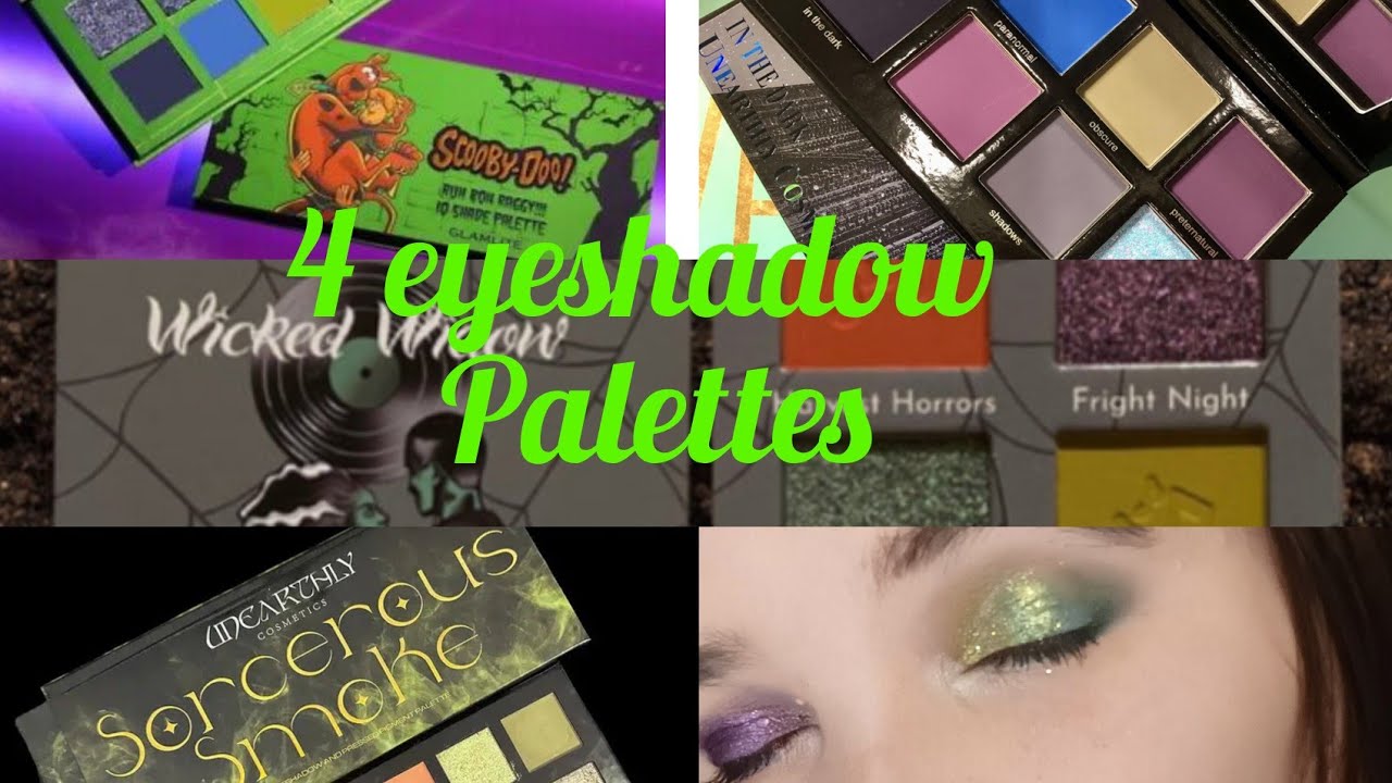 Halloween Eyeshadow Palettes