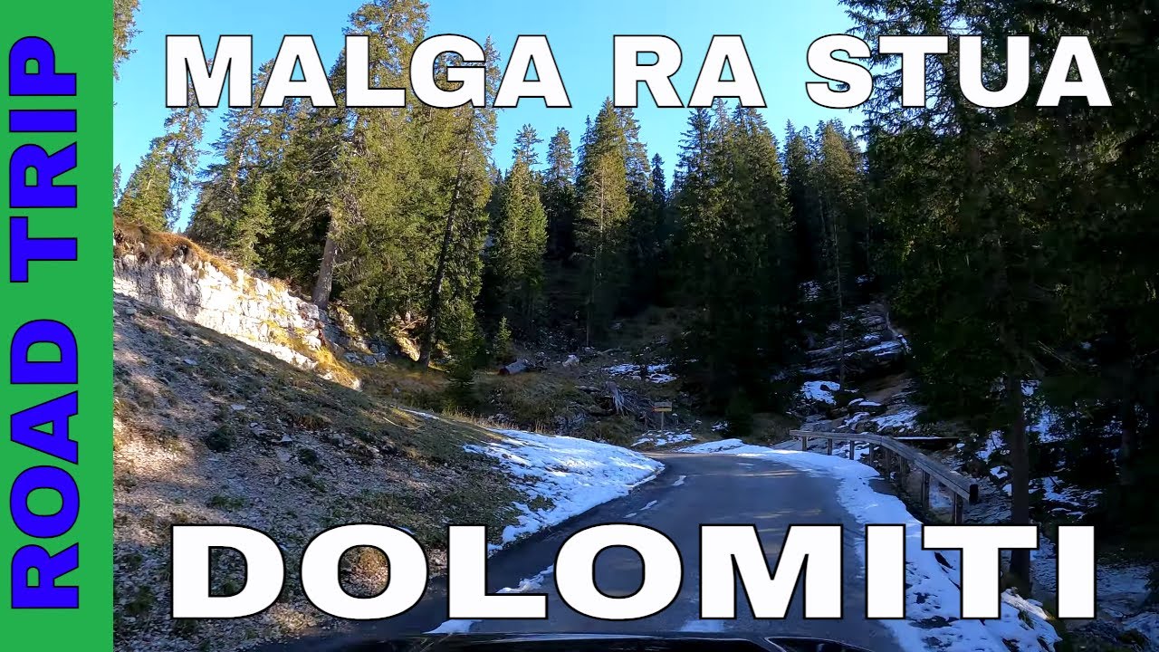 ROAD TRIP MALGA RA STUA DOLOMITI│Fiames toMalga Ra Stua 4K │UNESCO Dolomiten Dolomites