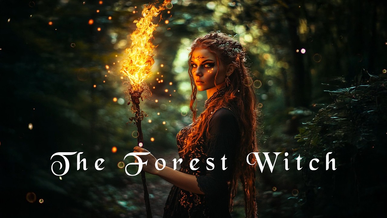 The Forest Witch 🌲- Relaxing Celtic Music with Ethereal Vocals ✨- Witch Meditation Magical Music 🌿