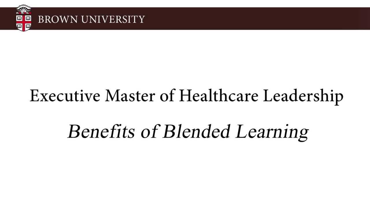 Benefits of Blended Learning