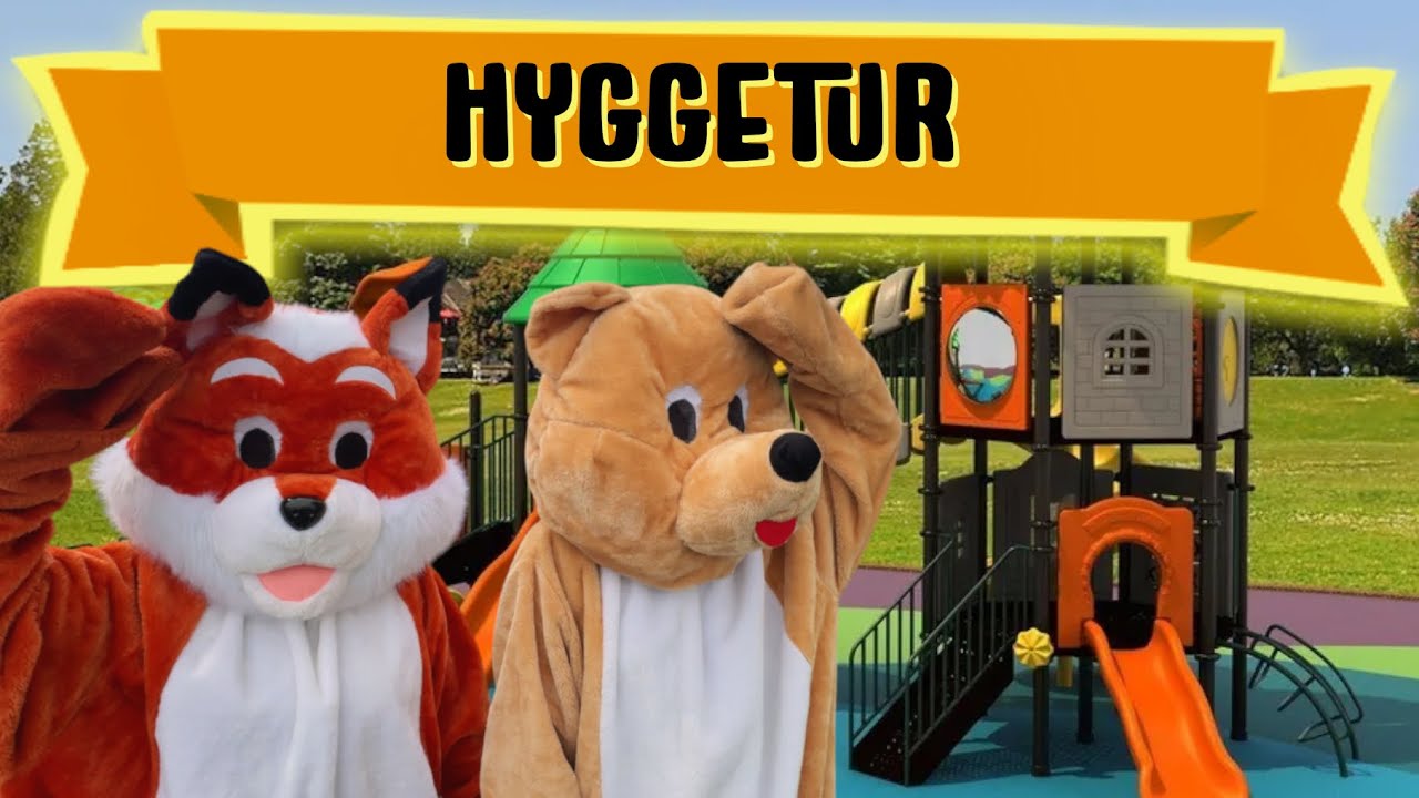 Rikke Ræv og Buster Bjørn på Hyggetur