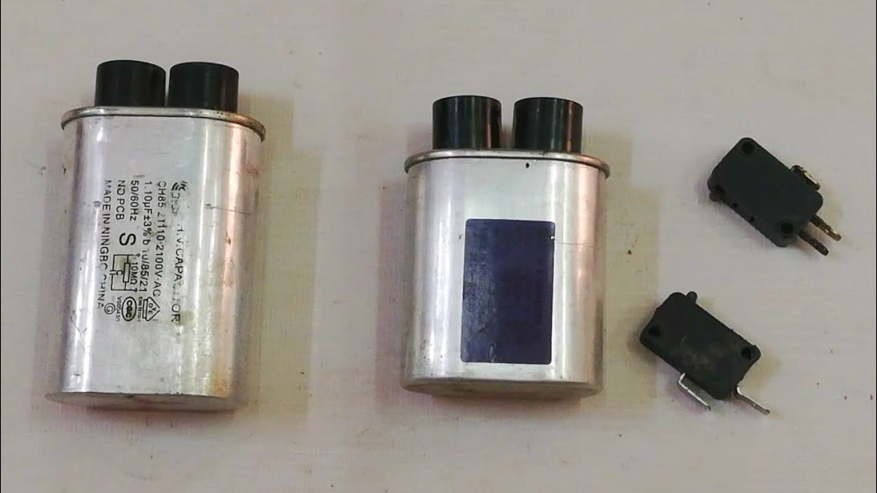 لو الميكروويف بيعمل قفلة كهرباء اعرف الأسباب وطريقة الفحص مع فك المكثف وفحص ما بداخله