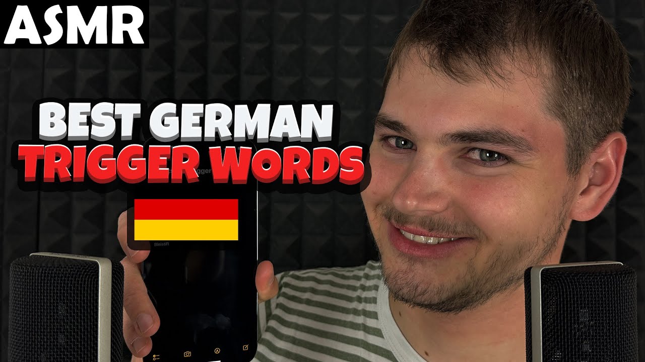 ASMR - BEST GERMAN TRIGGER WORDS (GERMAN) | ASMR Tony