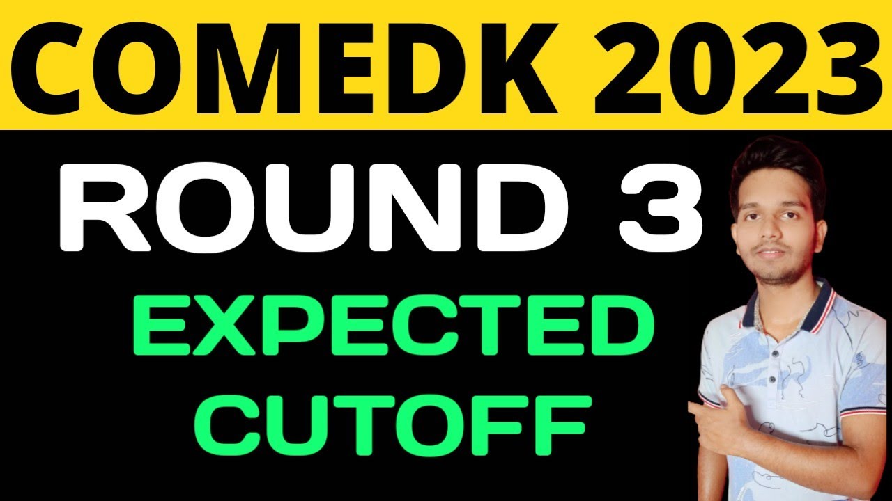 Comedk 2023 Round 3 Cutoff | Top 10 College Round 3 Cutoff #comedk #comedk2023