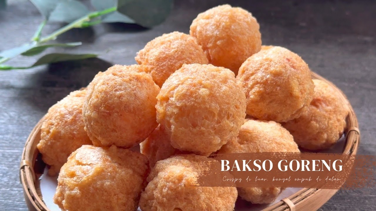 Bakso Goreng Ayam Mengembang Kokoh Anti Kempes Crispy Diluar Kenyal Empuk Didalam Super Enak!