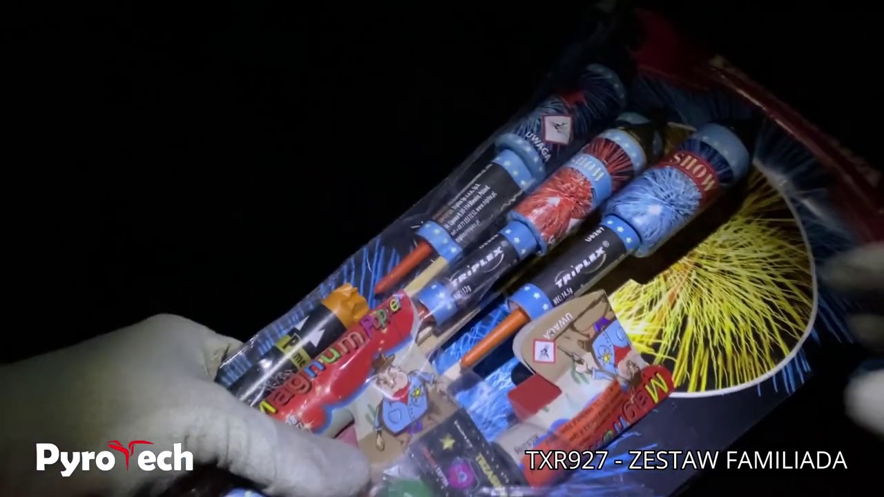 Zestaw Pirotechniki Familiada TXR927 - Triplex - Test