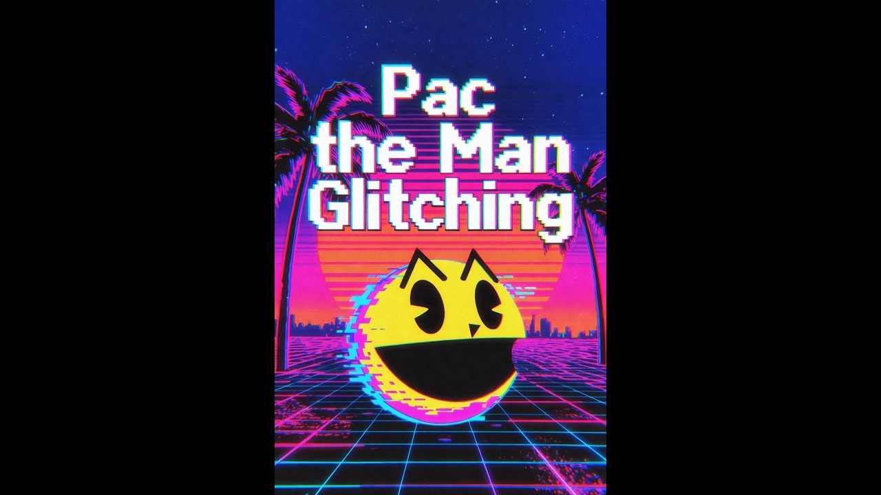 Pac the Man Glitching 👾 Glitchcore Horror |Horror Dubstep Meets Dark Synthwave