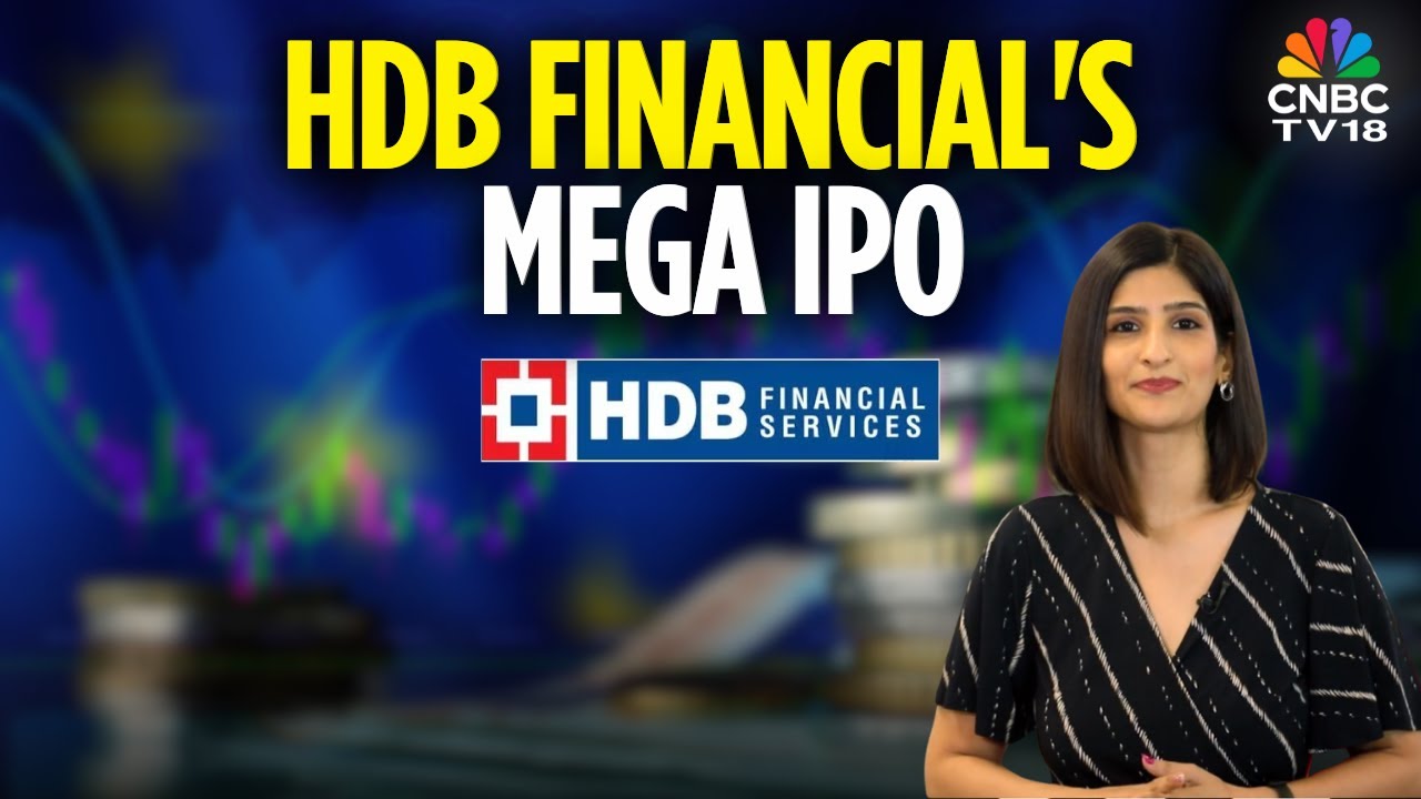HDB Financial Services IPO Explained | ₹12,500 Cr Issue | G Ramesh Exclusive with CNBC-TV18