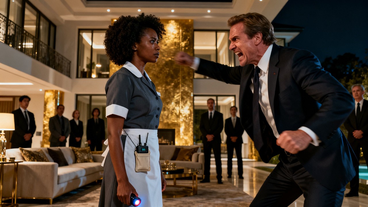 A Billionaire Publicly Confronts His Housekeeper — Then Realizes He’s Being Recorded
