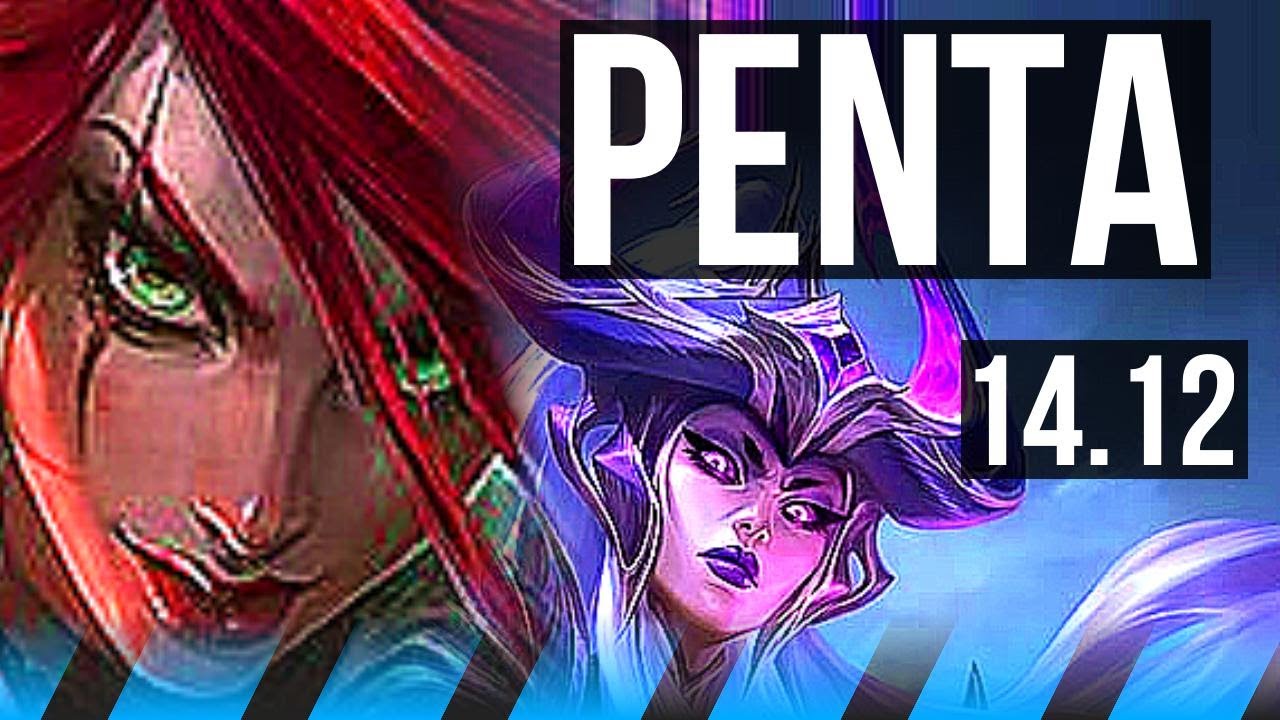 KATARINA vs SYNDRA (MID) | Penta | EUNE Diamond | 14.12