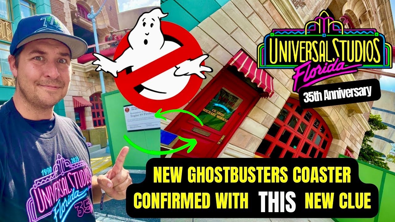 Universal Studios Florida Confirms New Ghostbusters Coaster On It’s 35th Anniversary With A Big Clue