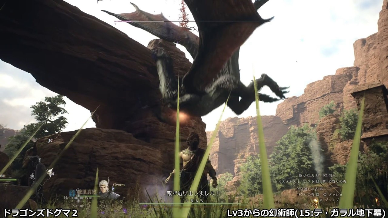 ドラゴンズドグマ２ - Lv3からの幻術師(15:テ・ガラル地下墓)