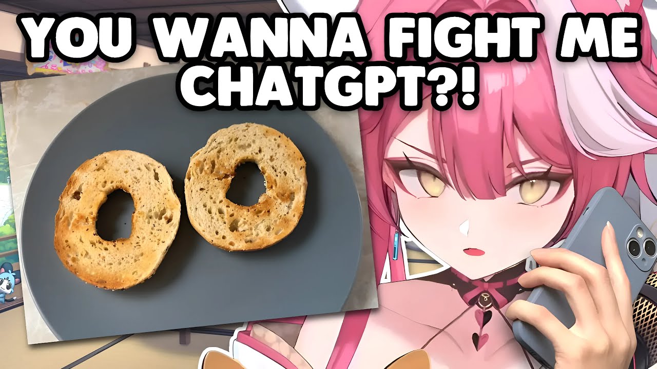 Raora HATES the Hole in Bagels and Starts FIGHTING ChatGPT! LMAO