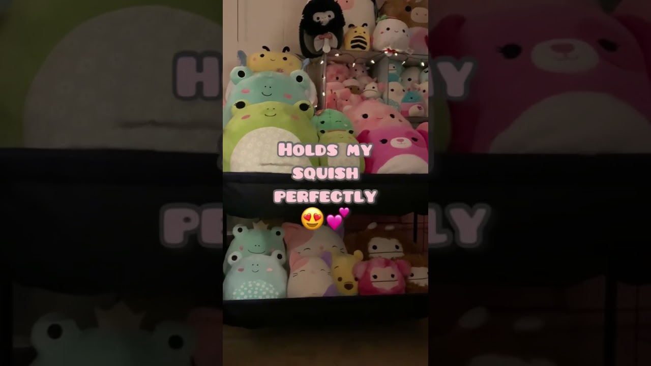 New Squish display/storage ✨😍💕 #squishmallows #squishy #plushies #squishmallowcollection #kawaii