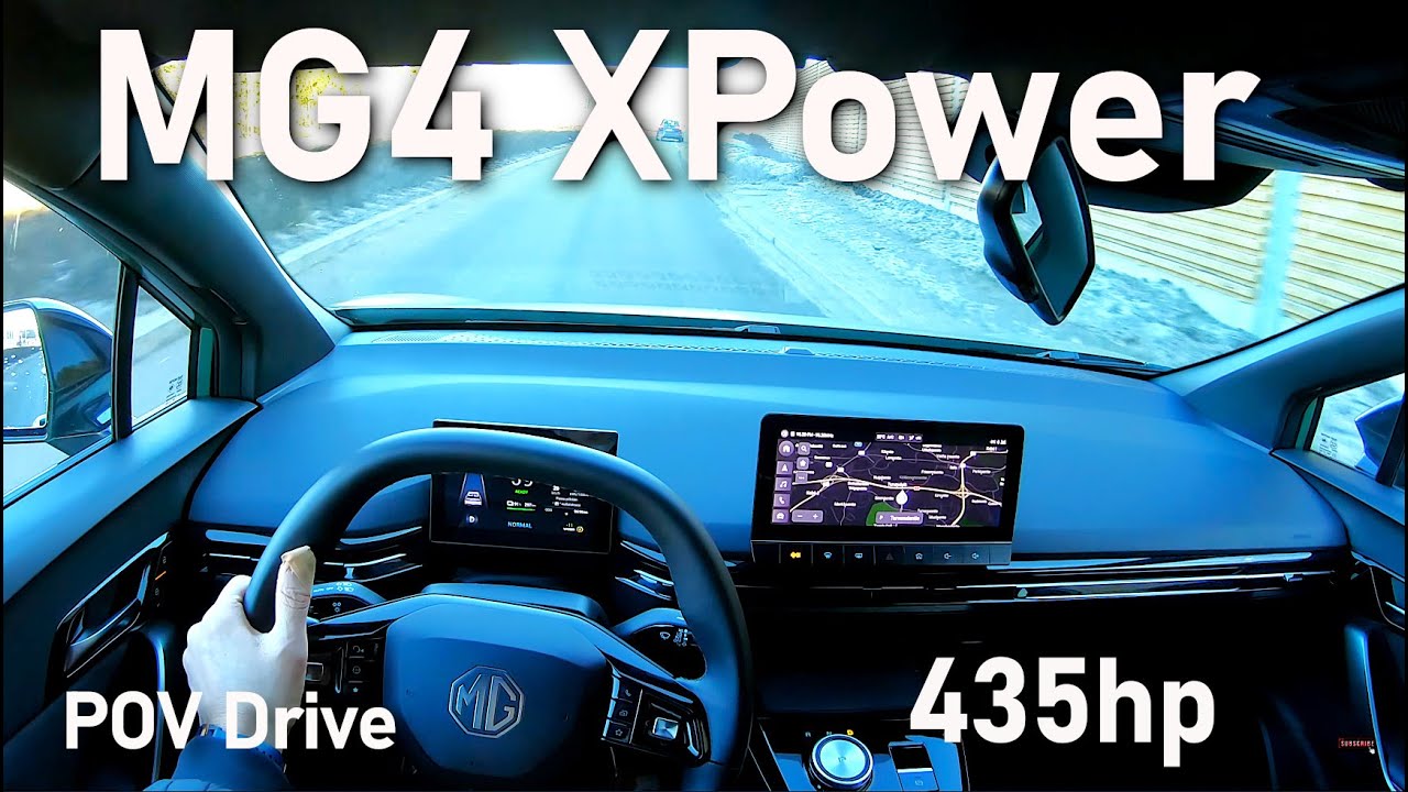 435 hp MG4 XPower [2024] POV DRIVE