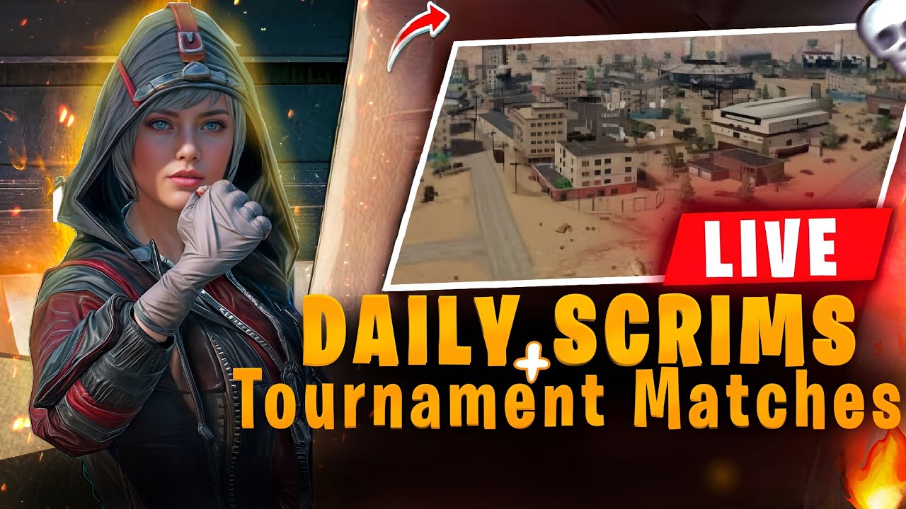 𝐃𝐚𝐢𝐥𝐲 𝐒𝐜𝐫𝐢𝐦𝐬 + 𝐓𝐨𝐮𝐫𝐧𝐦𝐞𝐧𝐭 𝐌𝐚𝐭𝐜𝐡𝐞𝐬 𝐋𝐞𝐭𝐬 𝐆𝐨🔥#PUBGMOBILE#pubgmnextstarprogram#PUBGMS28#PUBGM2026H1#live