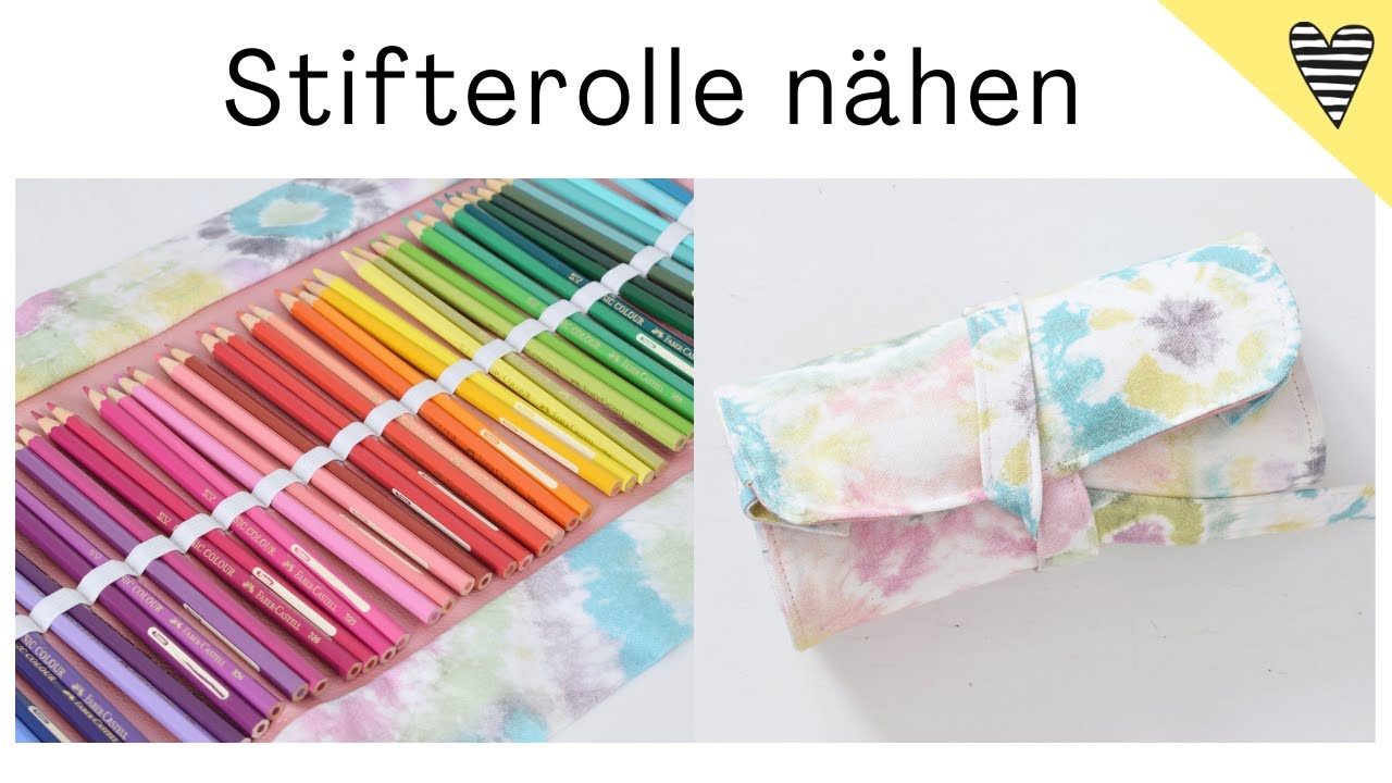 Stifterolle nähen mit Gummiband / DIY MODE