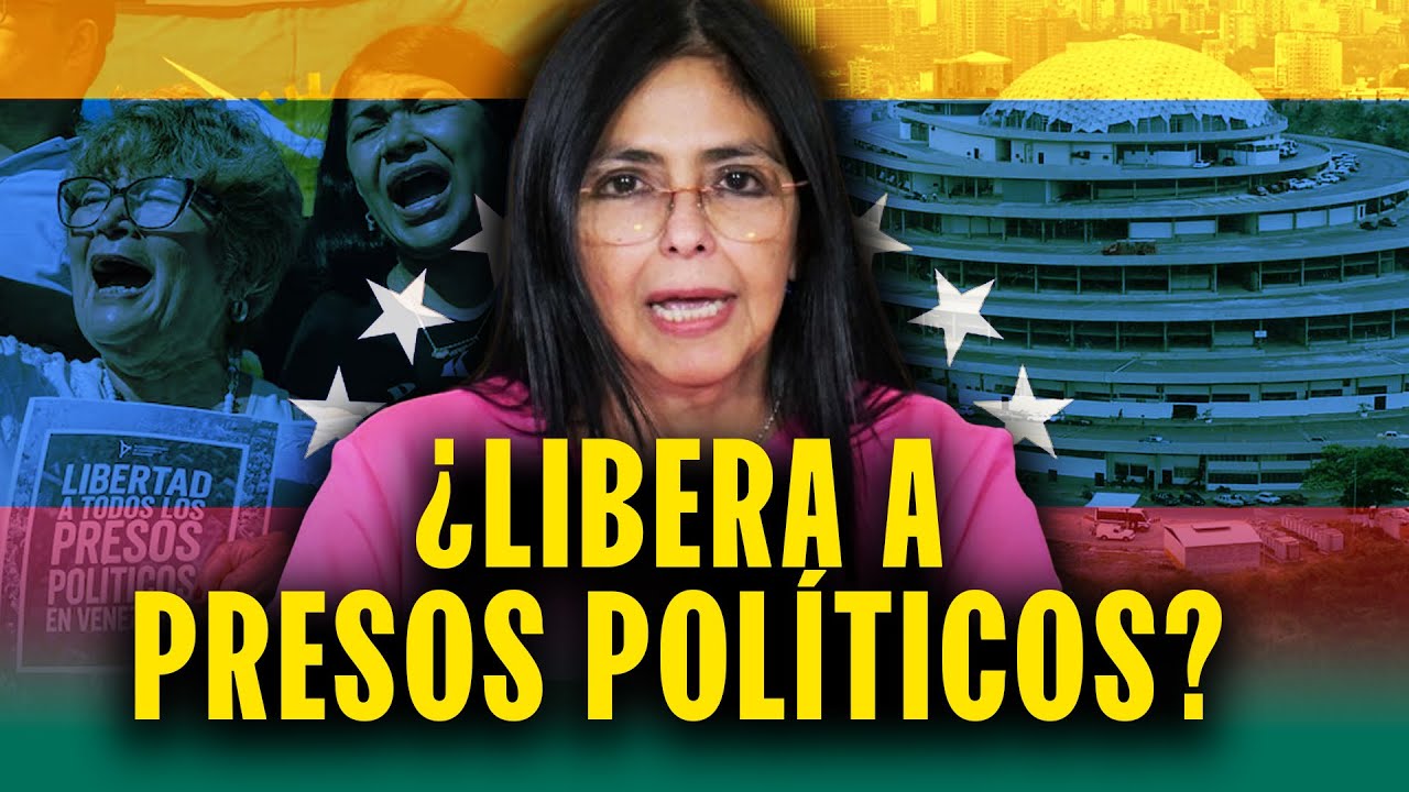 Delcy Rodríguez anunció ley de amnistía general y el cierre del Helicoide