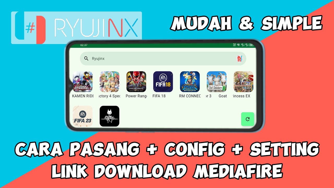 Cara Pasang Ryujinx Di Android Dengan Mudah