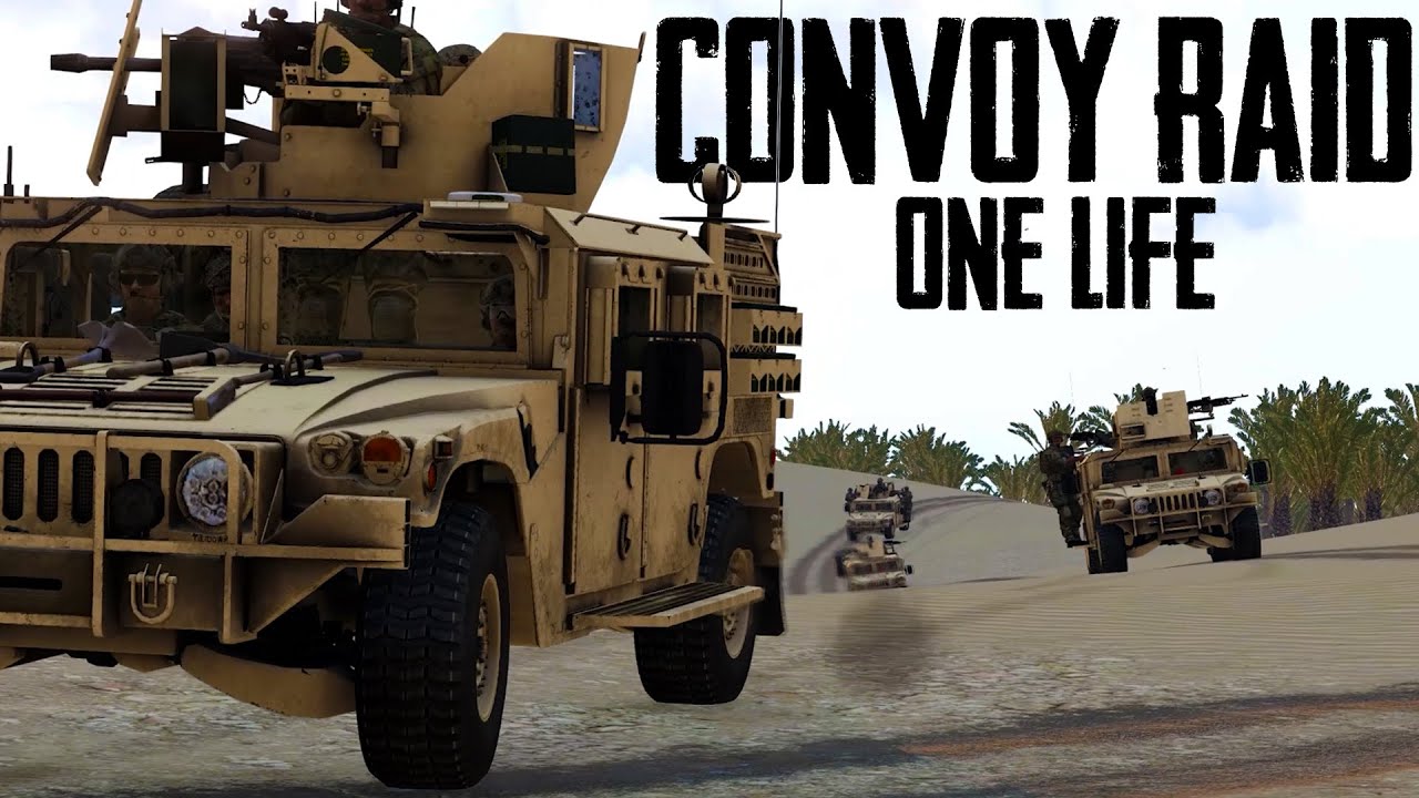 Executing a HIGH SPEED Army Ranger Convoy Raid