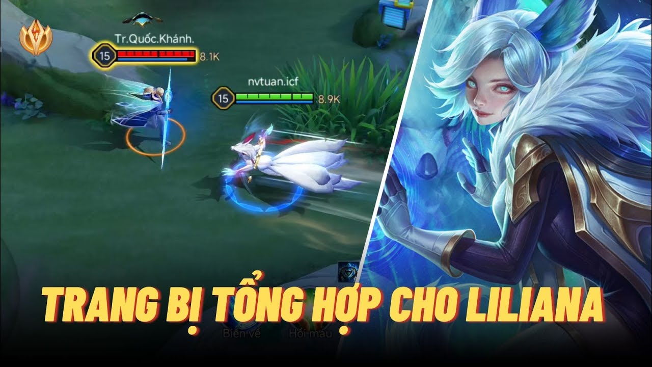 Trang bị Tổng Hợp v&agrave; c&aacute;ch chơi Liliana hiệu quả trong m&ugrave;a giải S3 - 2025 | Li&ecirc;n qu&acirc;n mobile