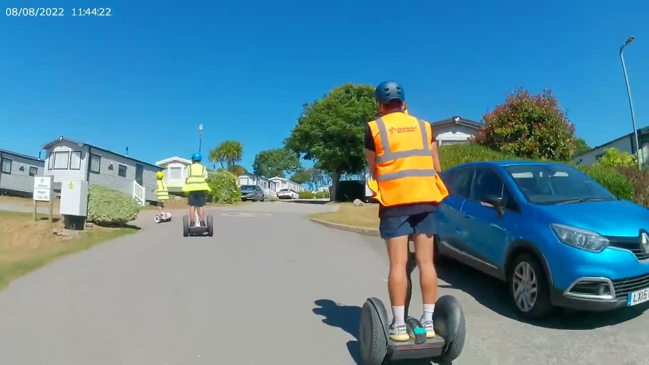Segway around Hendra holiday park
