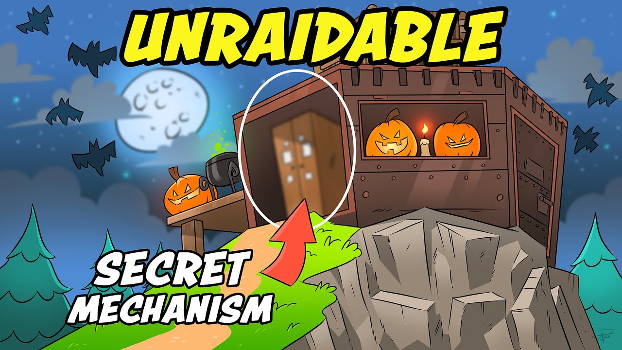 This CHEEKY Trick  made my Base UNRAIDABLE in Rust