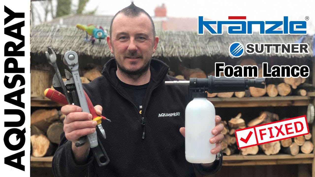 How To Fix A Suttner ST73 Foam Lance