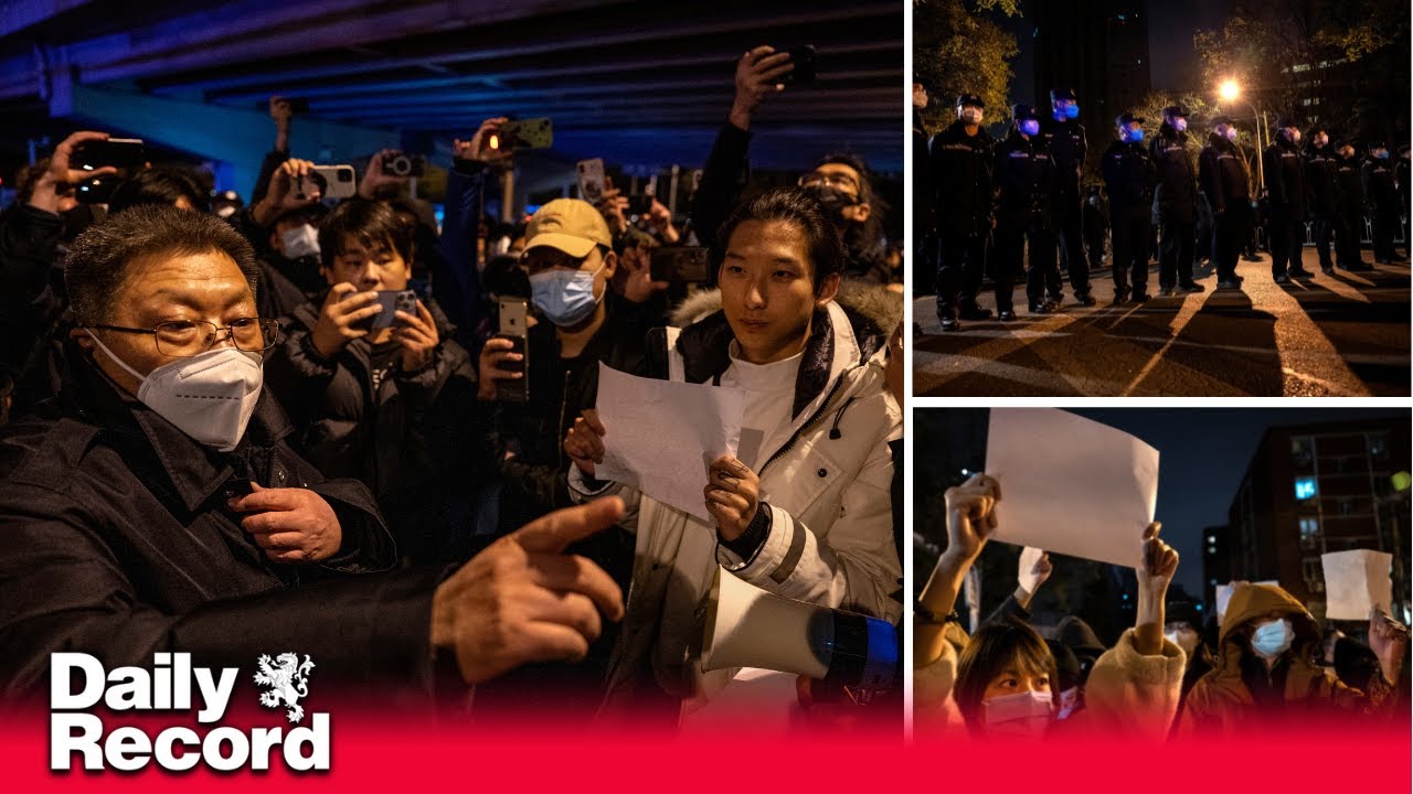 China protests over strict Covid lockdown rules spread across the country