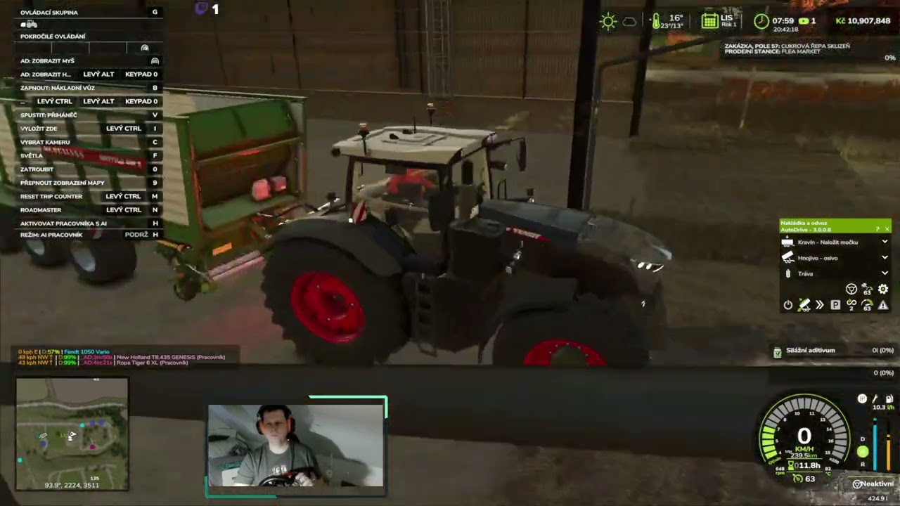 FS 25 -  Chacholice - pádá listí