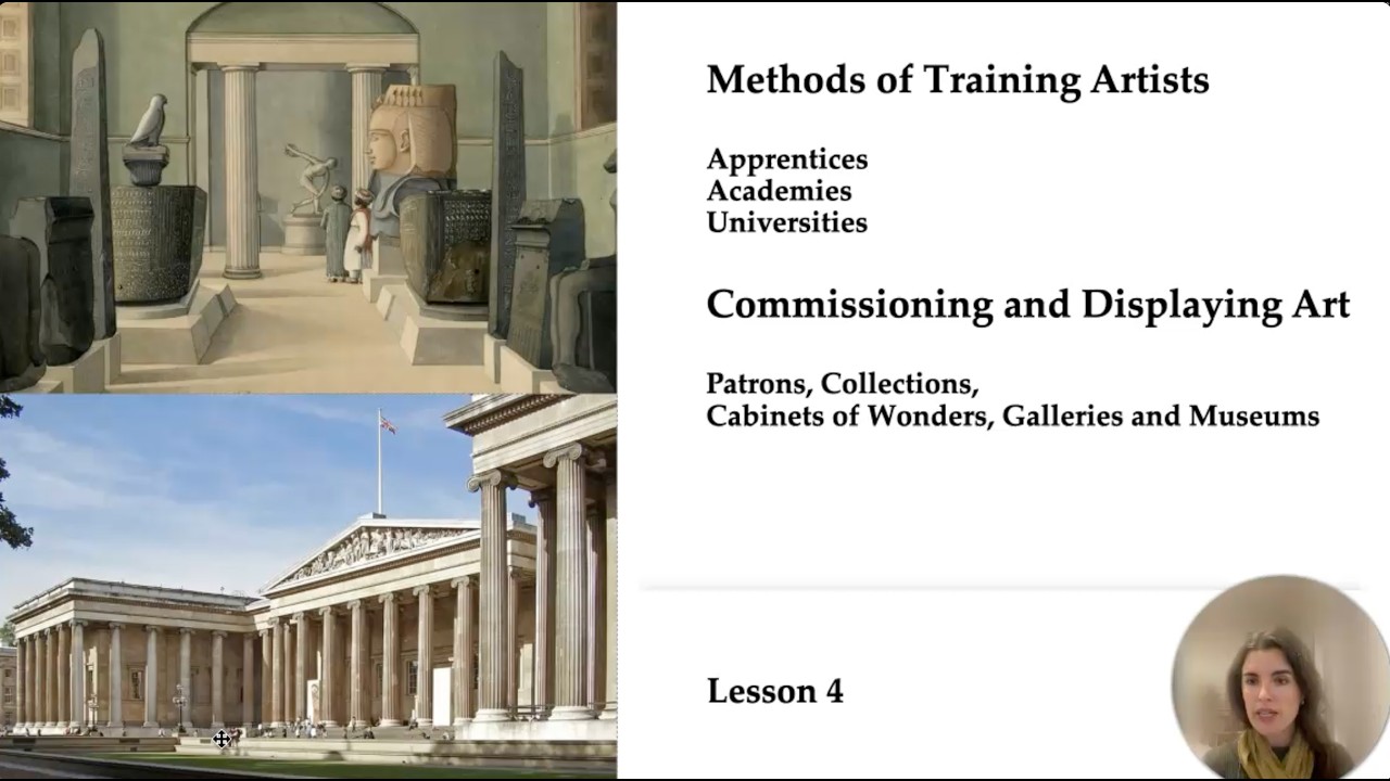 Artistic Training, Collections, and Museums -- Intro to World Art