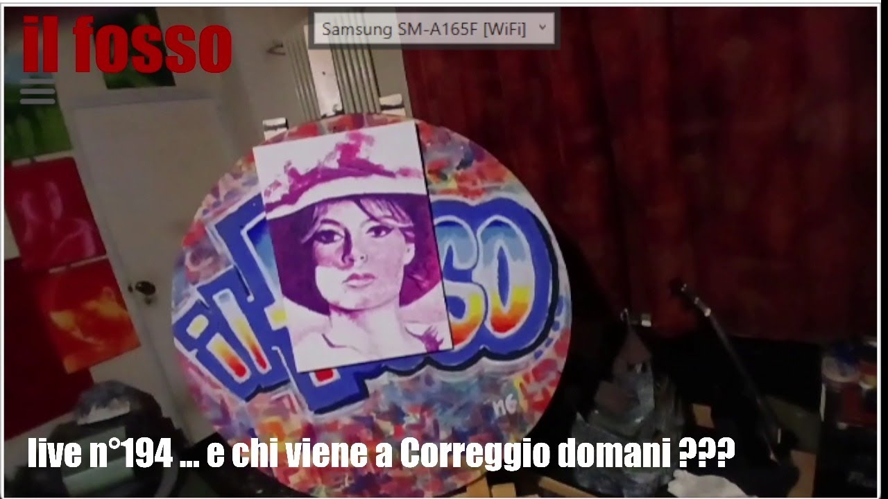 live n°194 ... e chi viene a Correggio domani ???