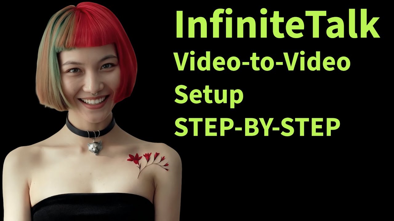 Infinite Talk Tutorial: Lip-Sync Video-to-Video (ComfyUI Workflow)