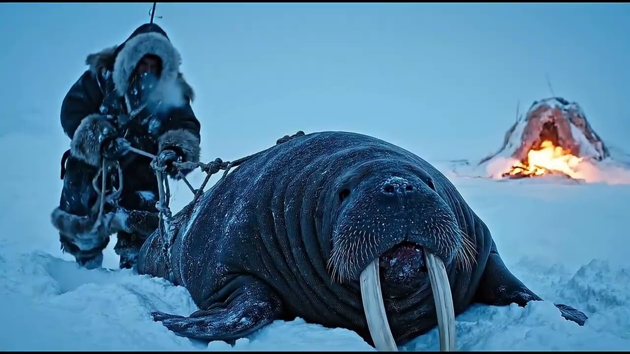 1-Ton Walrus Hunt in Extreme Cold | Yakutia's Harshest Survival