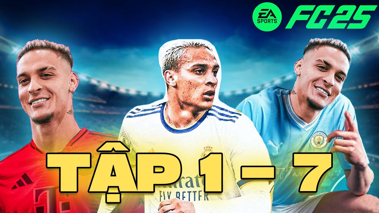 Một Ngày Hóa Thân Thành ANTONY Trong FC 25 | Tập 1 - 7