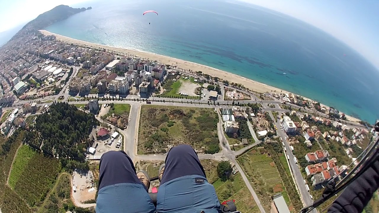 Alanya P3 Kursu Yelken ve Termik uçuşu