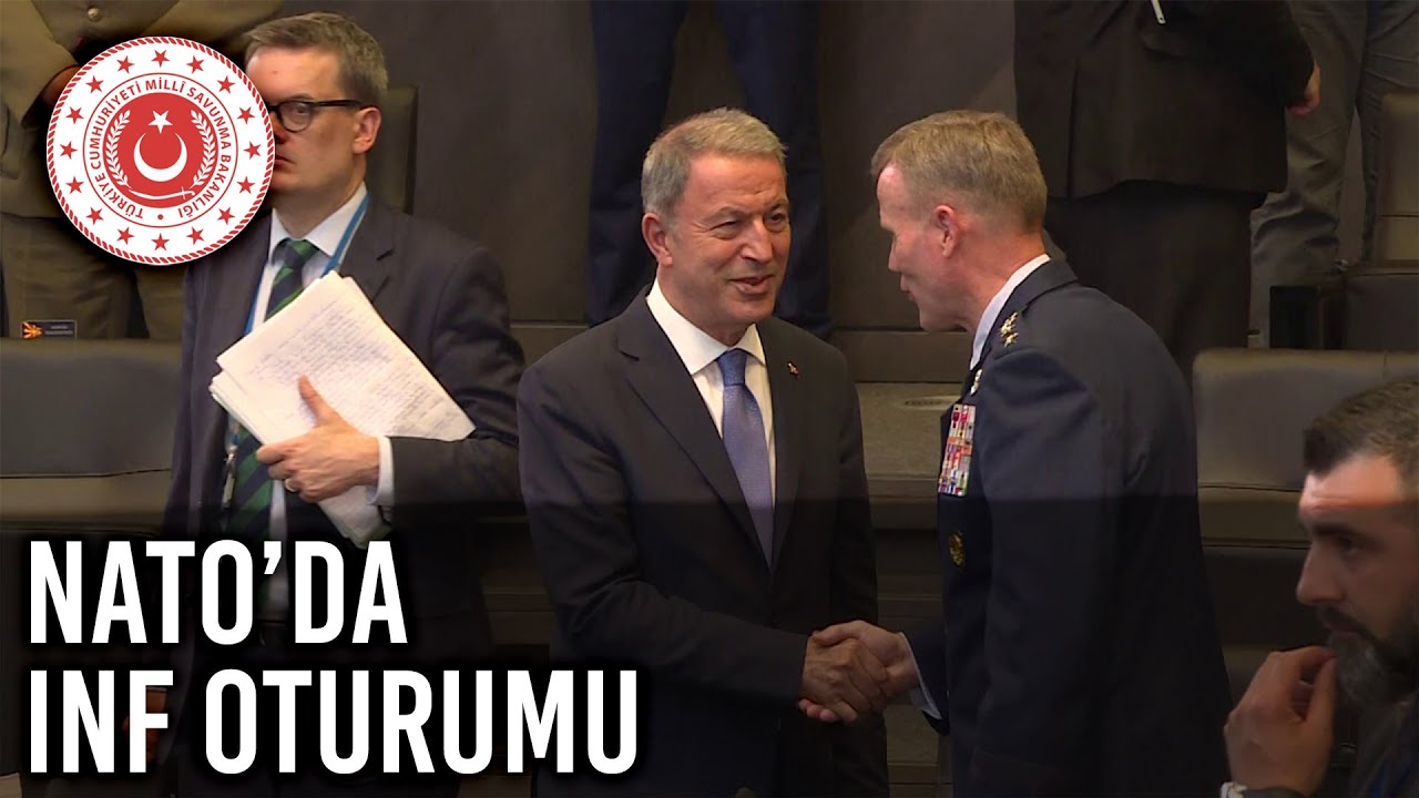 Bakan Akar NATO&rsquo;da INF Oturumu&rsquo;na Katıldı