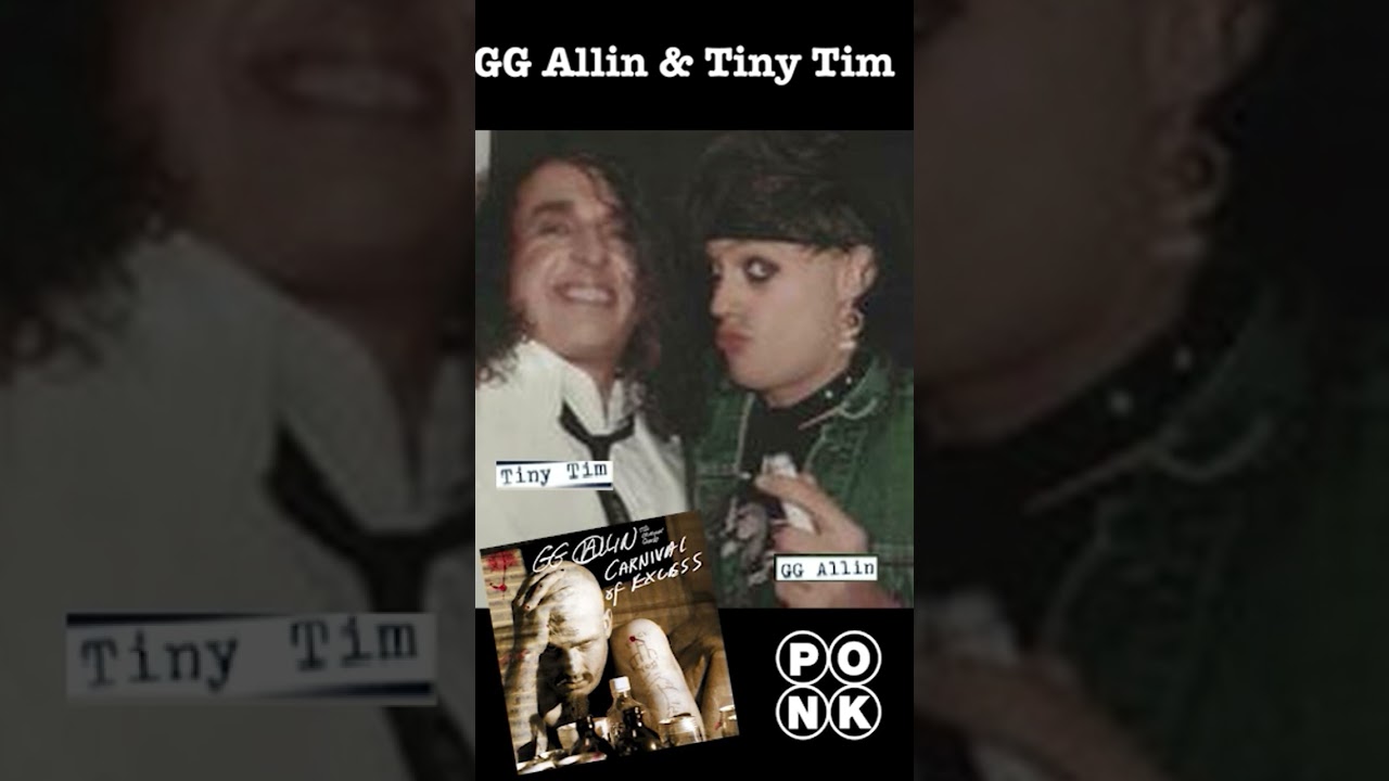 GG Allin & Tiny Tim chat about Carnival of Excess #ggallin #tinytim #punk #outlawcountry
