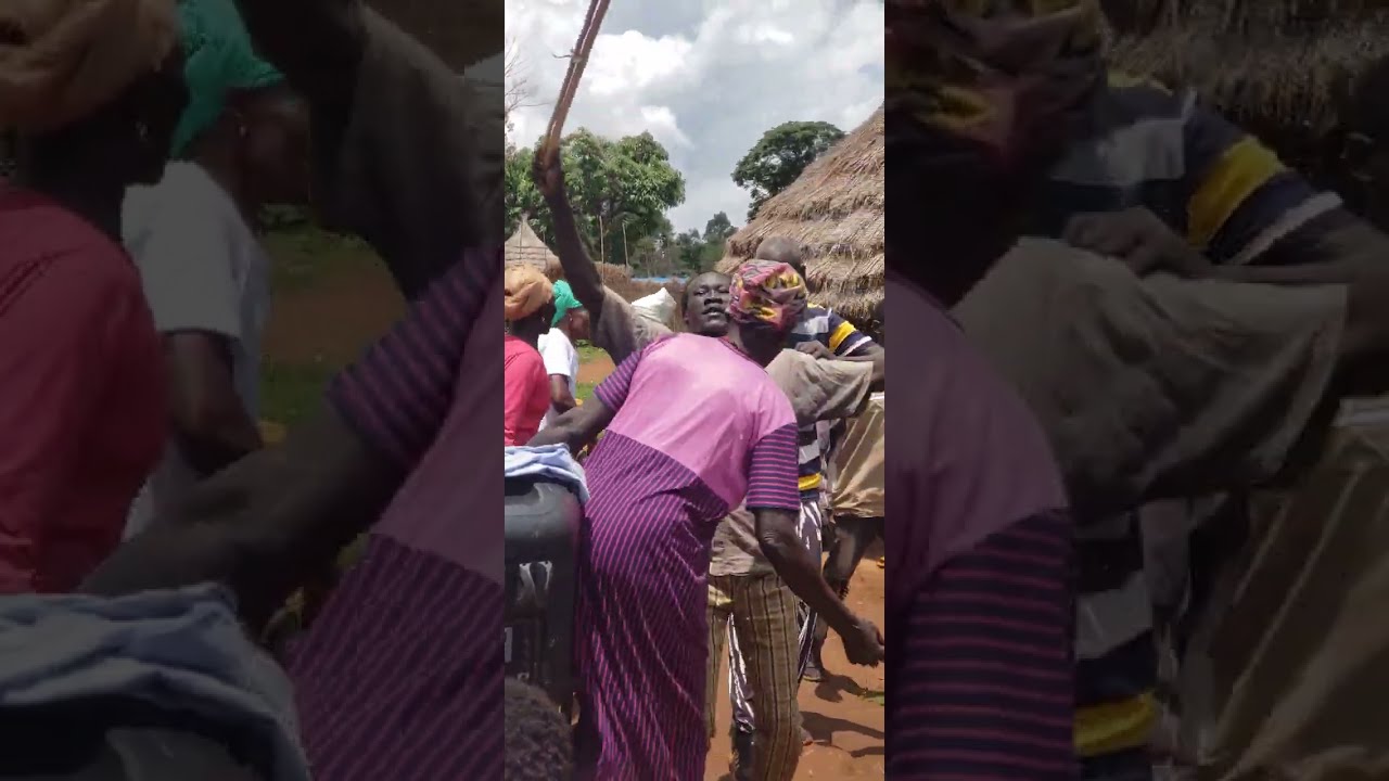 mabaan people dancing during my mom Teresa's visit back home to Ethiopia part 2