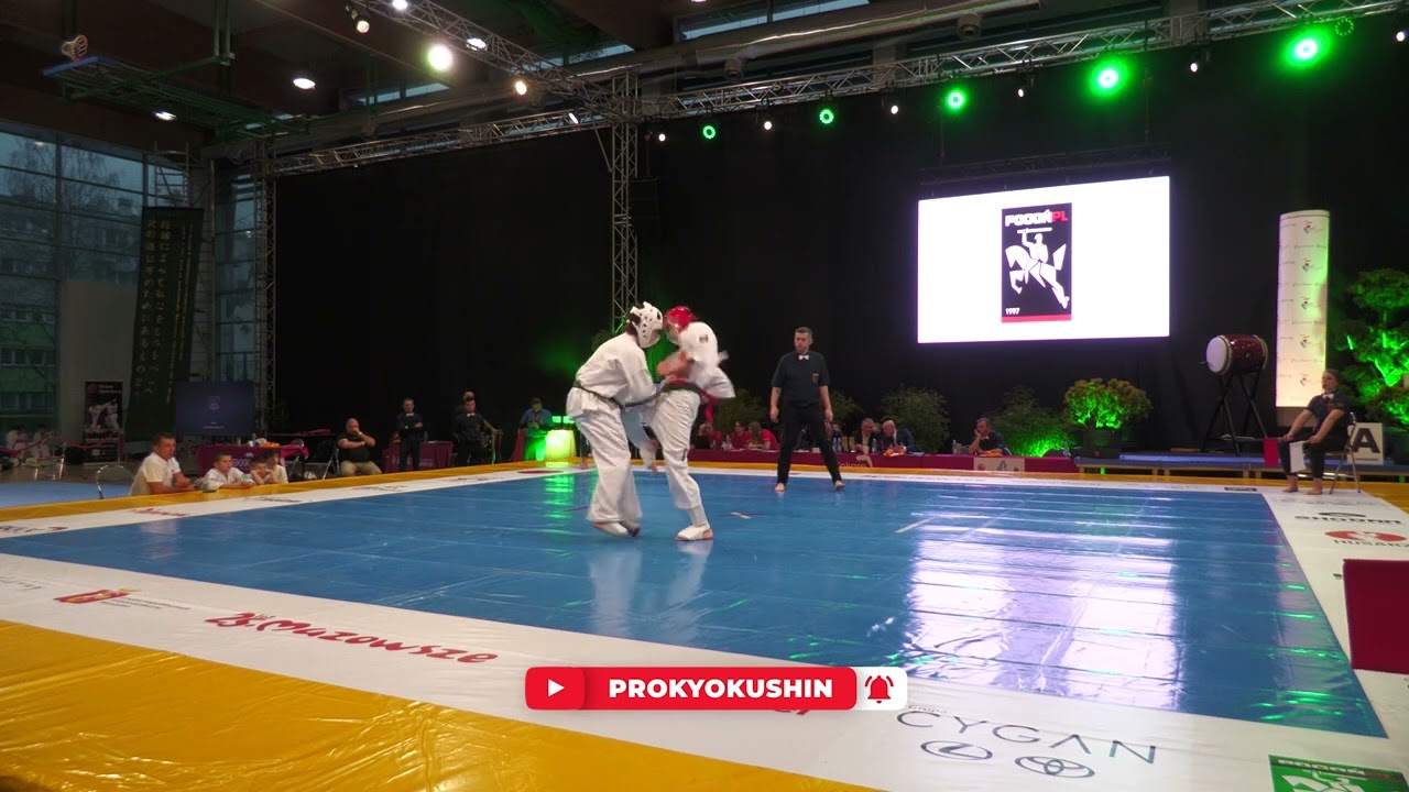 Kokoro Cup Juniors, U17 1/2 +72kg, Igor Gawrysiuk (aka) - Marcin Wójcik