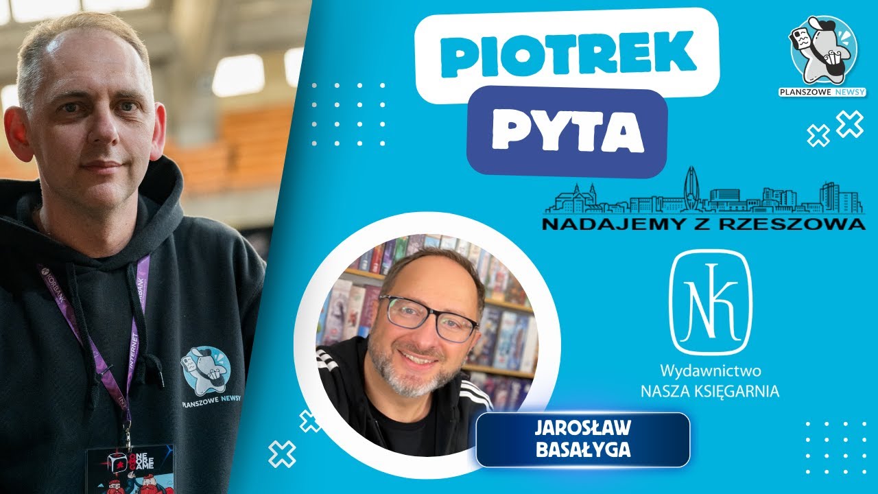 "Piotrek pyta..." - Co słychać w wydawnictwie Nasza Księgarnia? || Jarosław Basałyga  || LIVE PN