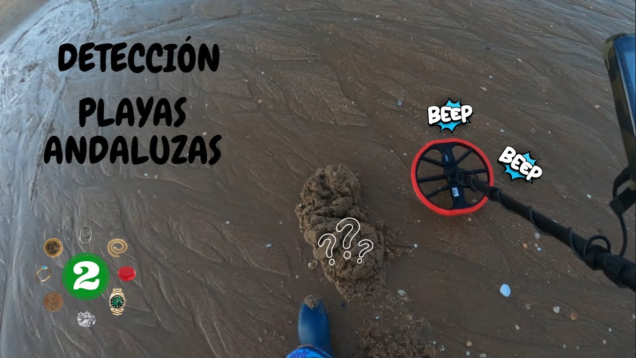 ⛱️DETECCIÓN de METALES en PLAYAS ANDALUZAS #2🟢⚪🟢 | Cochecitos de juguete!! | Minelab Equinox 800👨🏽‍🦯