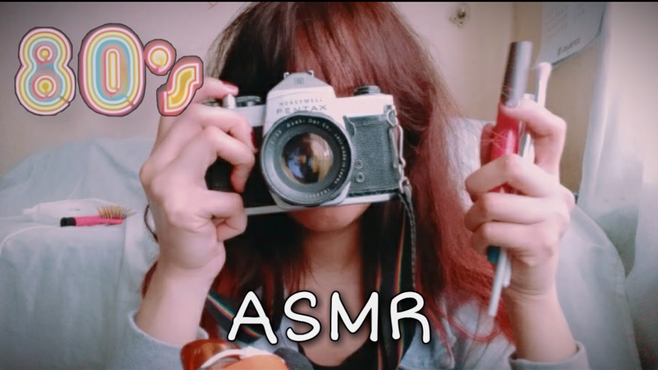 ASMR Maquillista y fotógrafa de los 80's te arregla | Soft spoken, asmr rol3play