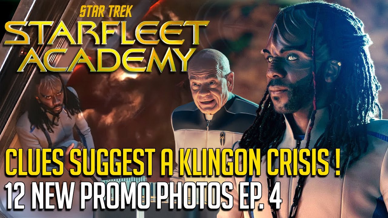 Clues suggest Klingon Crisis! - Starfleet Academy Ep 4 Promo Photos!