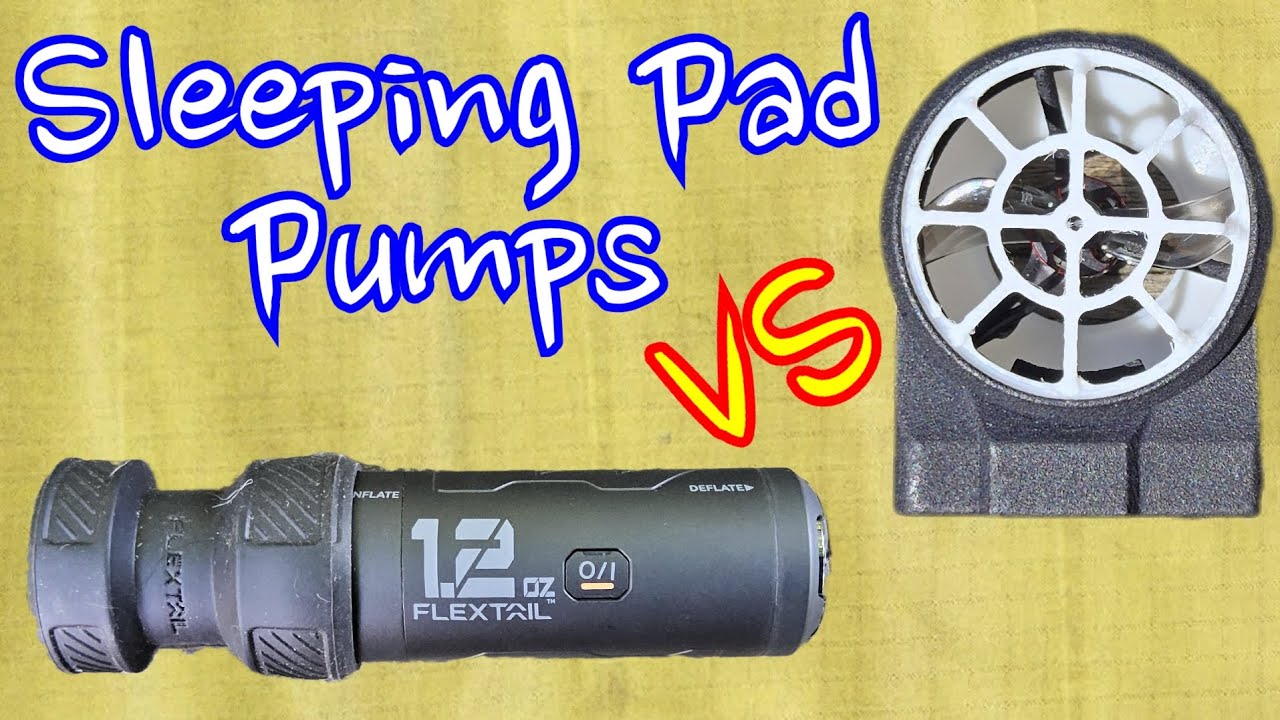 Pad-Pal vs Flextail Zero Pump - Ultralight Pad Pump Showdown
